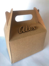 Cargar imagen en el visor de la galería, Caja craft Bebé + nombre madera